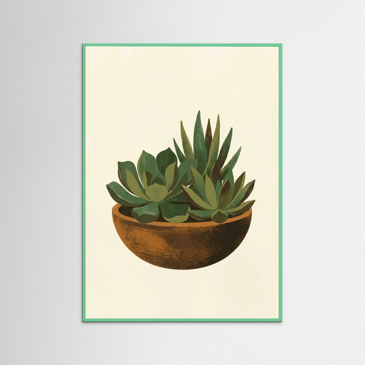 Mint Wood Green Growth