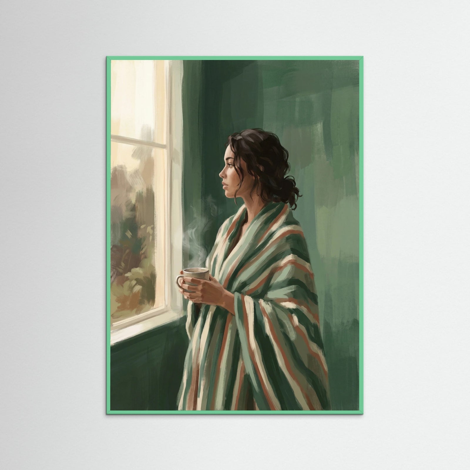 Mint Wood Green Relaxation