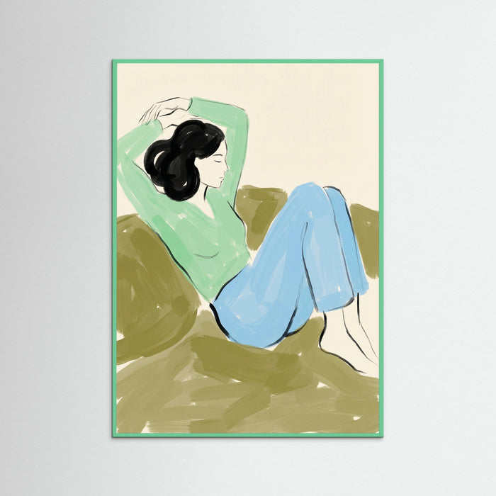 Green Repose – poster e stampa artistica