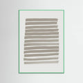 Green Strokes Poster – plakat og kunsttryk