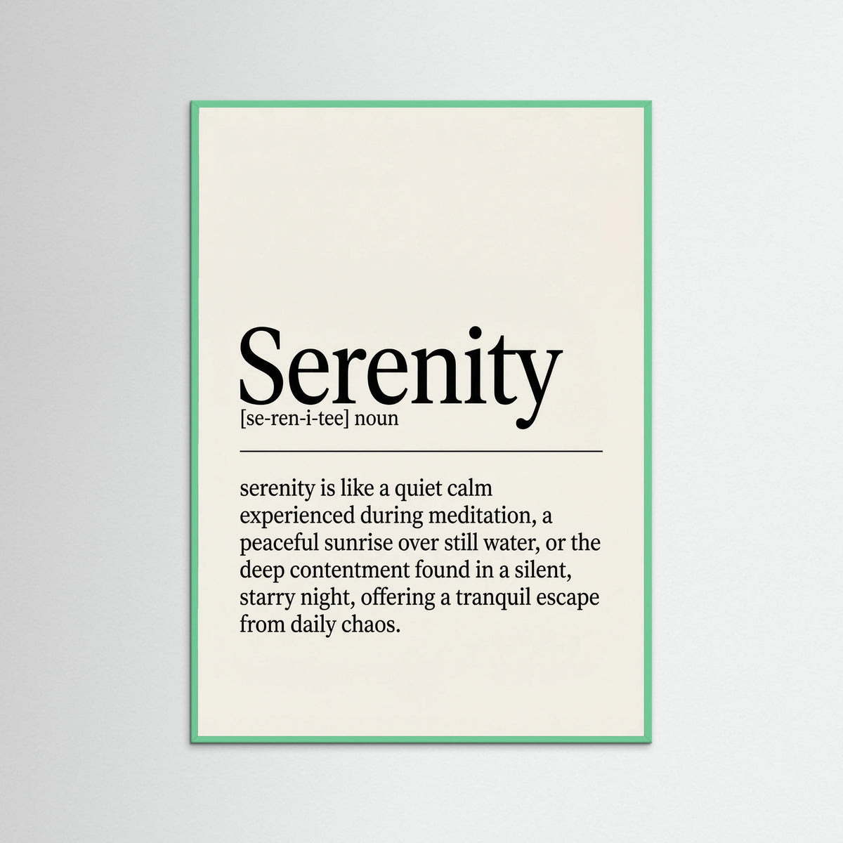 Mint Wood Happiness Definition