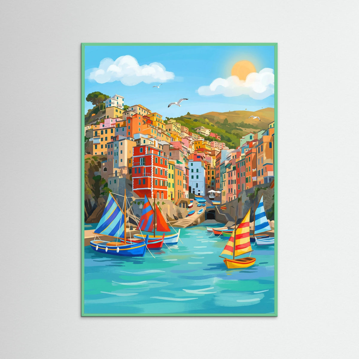 Mint Wood Harbor Vibrance