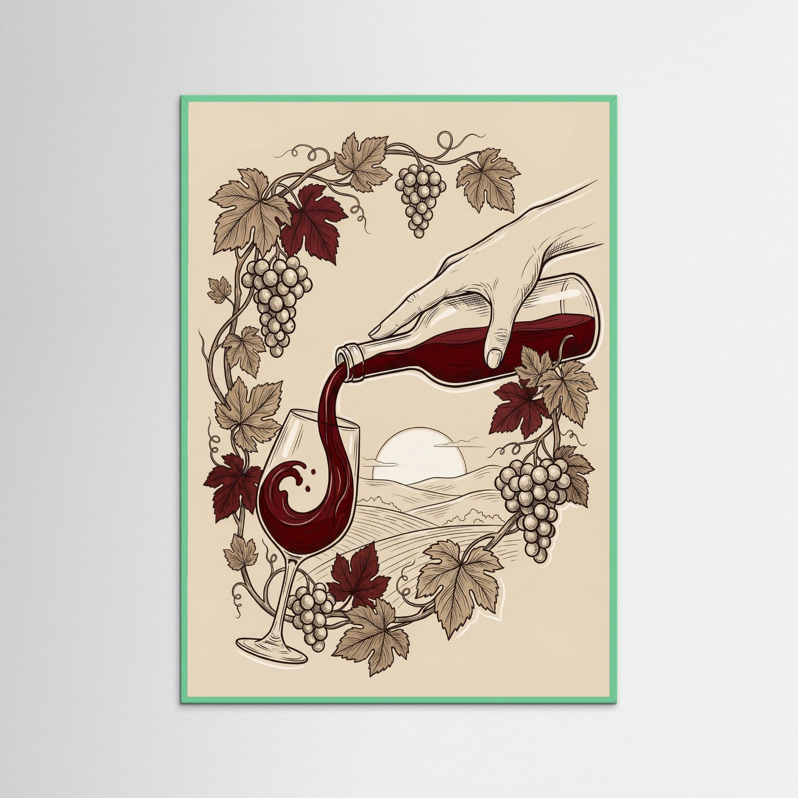 Mint Wood Harvest Toast