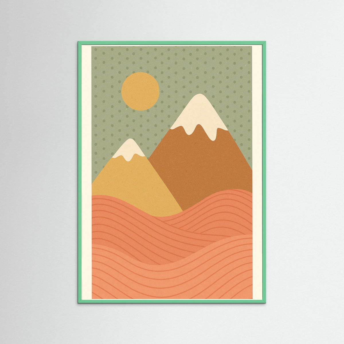 Mint Wood Heartfelt Connection