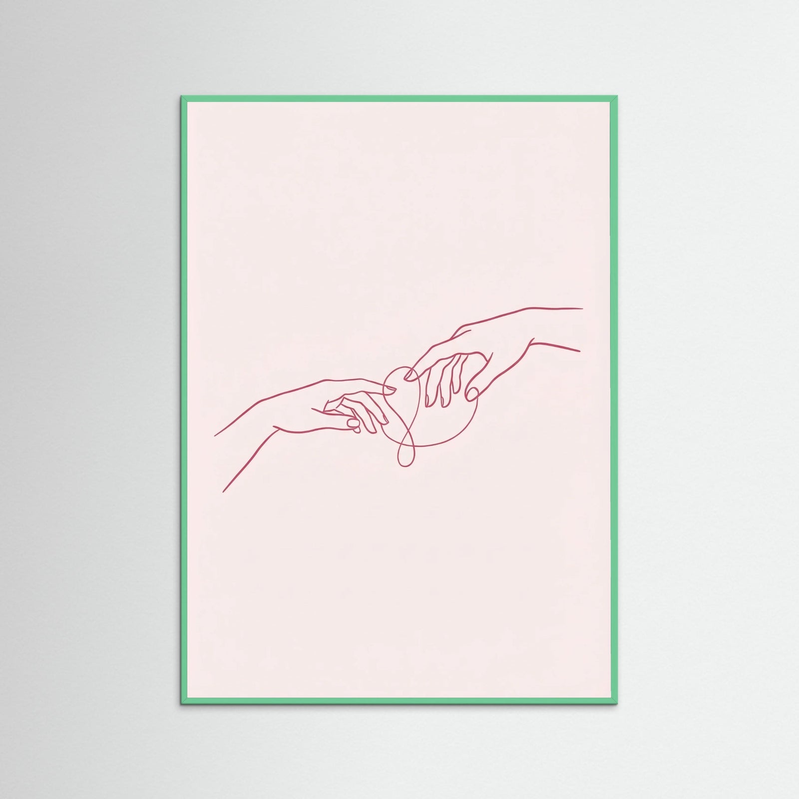 Mint Wood Heartfelt Message