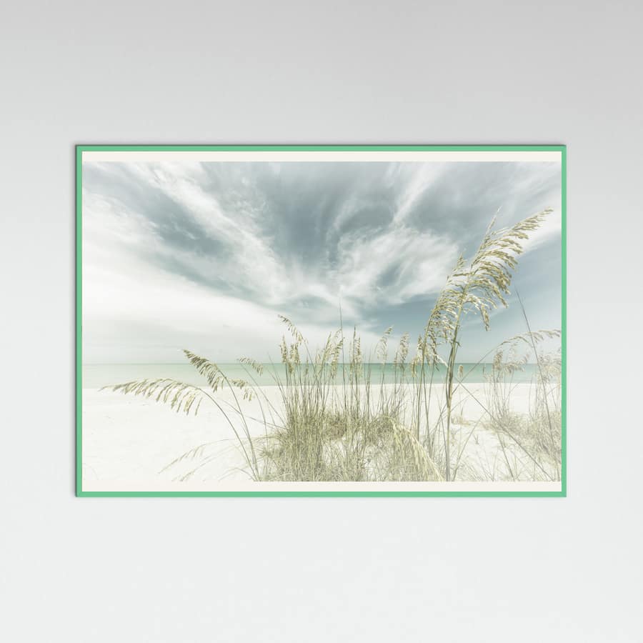 Affiche Heavenly calmness on the beach – affiche et impression d’art