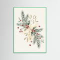 Mint Wood Holiday Harmony Wreath