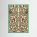 Mint Wood Honeysuckle Pattern 1876