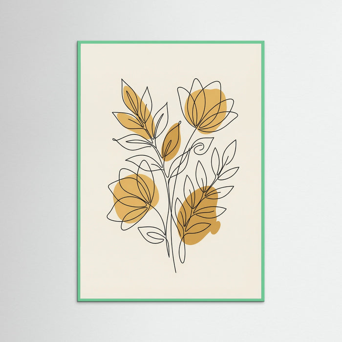 Mint Wood Intertwined Gaze