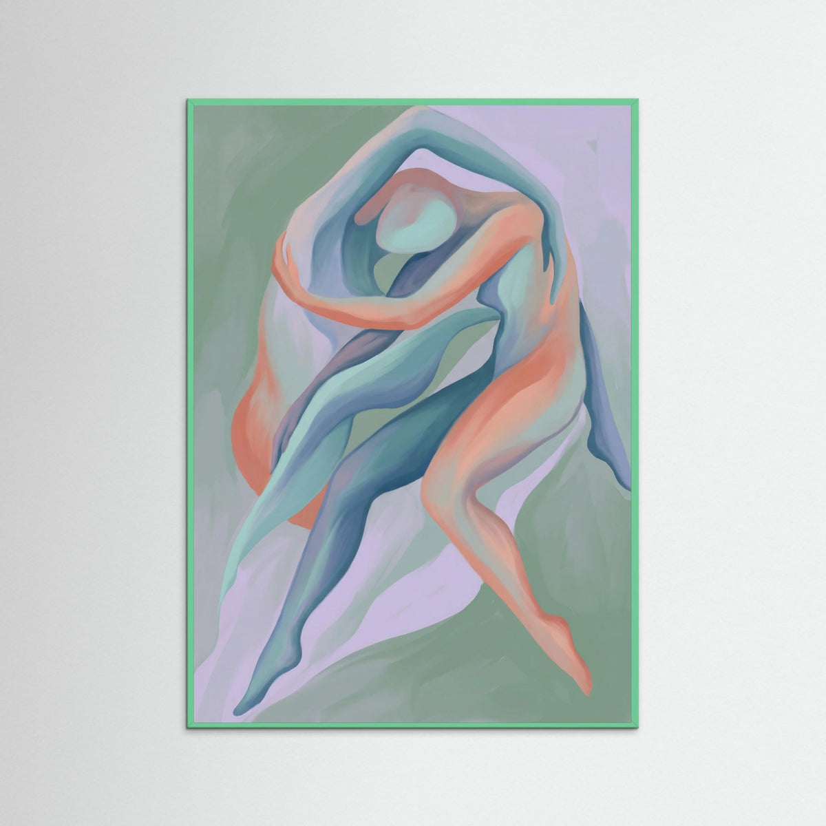 Mint Wood Intertwined Gazes