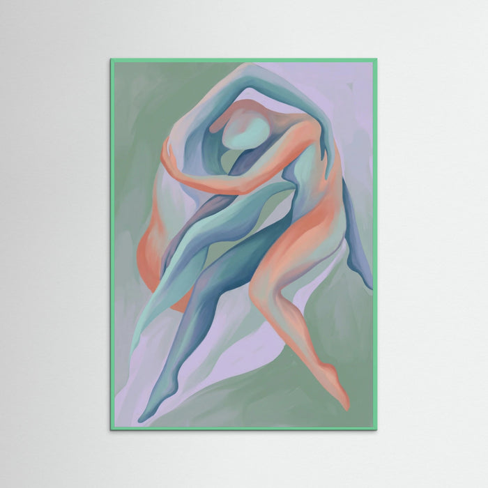Mint Wood Intertwined Gazes