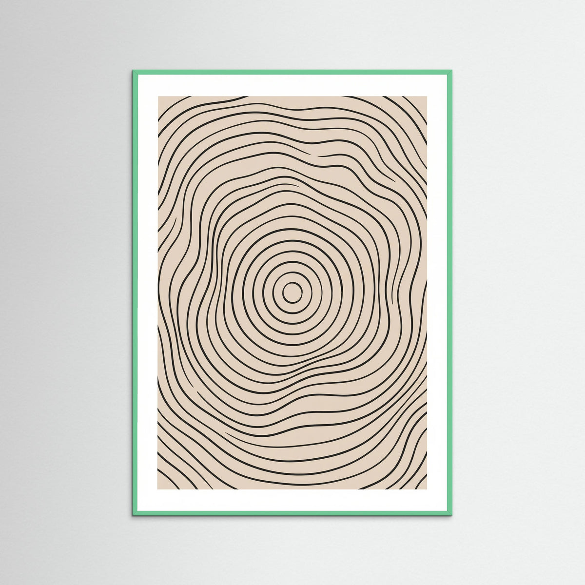 Mint Wood Interwoven Serenity