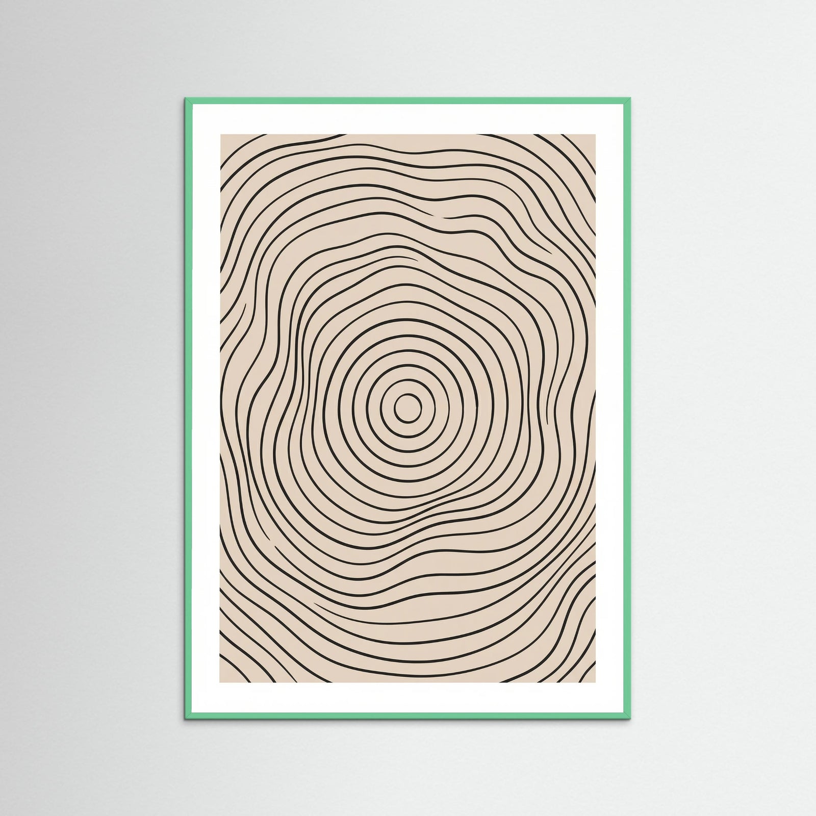 Mint Wood Interwoven Serenity