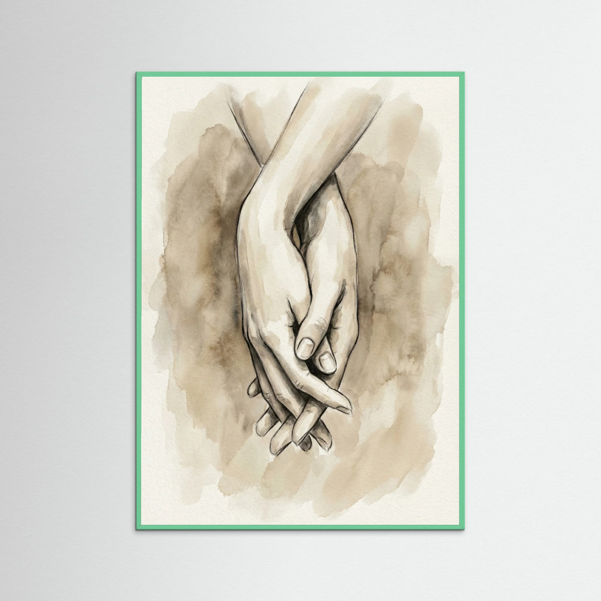 Mint Wood Intimate Embrace