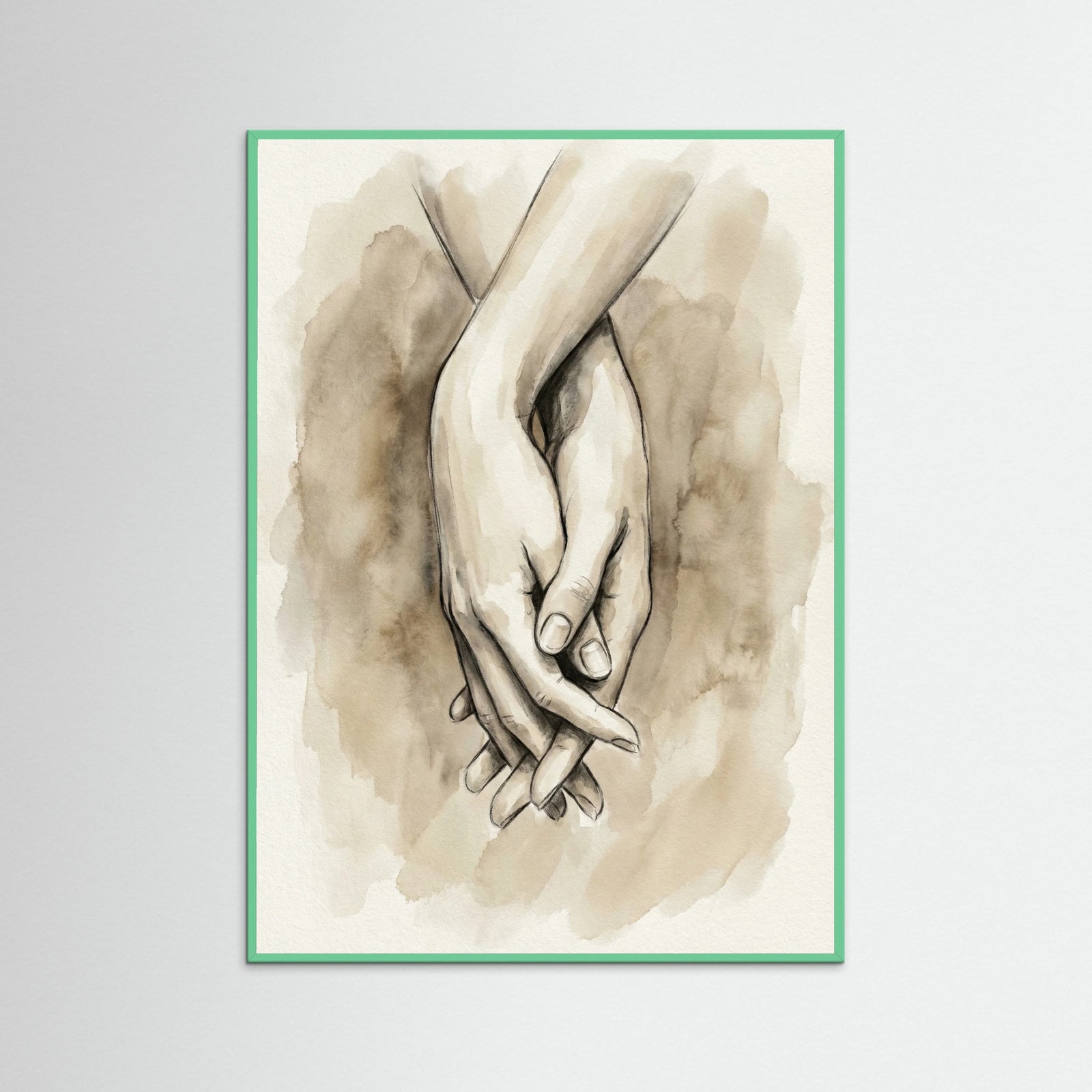 Mint Wood Intimate Embrace