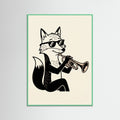 Mint Wood Jazz Cat Groove