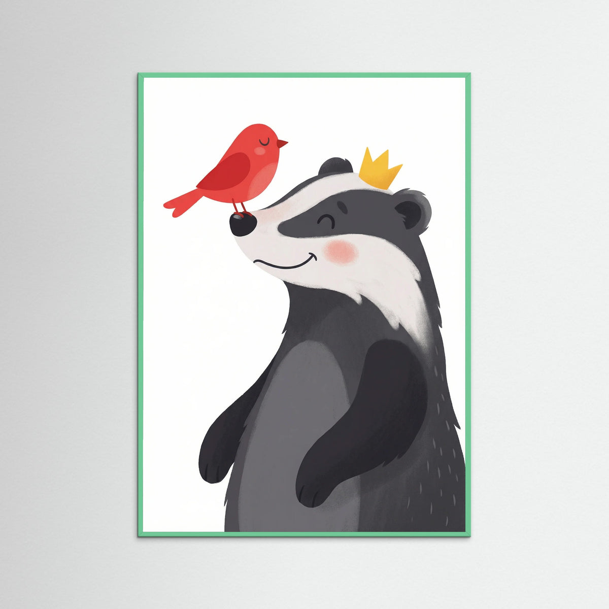 Mint Wood Joyful Balloon