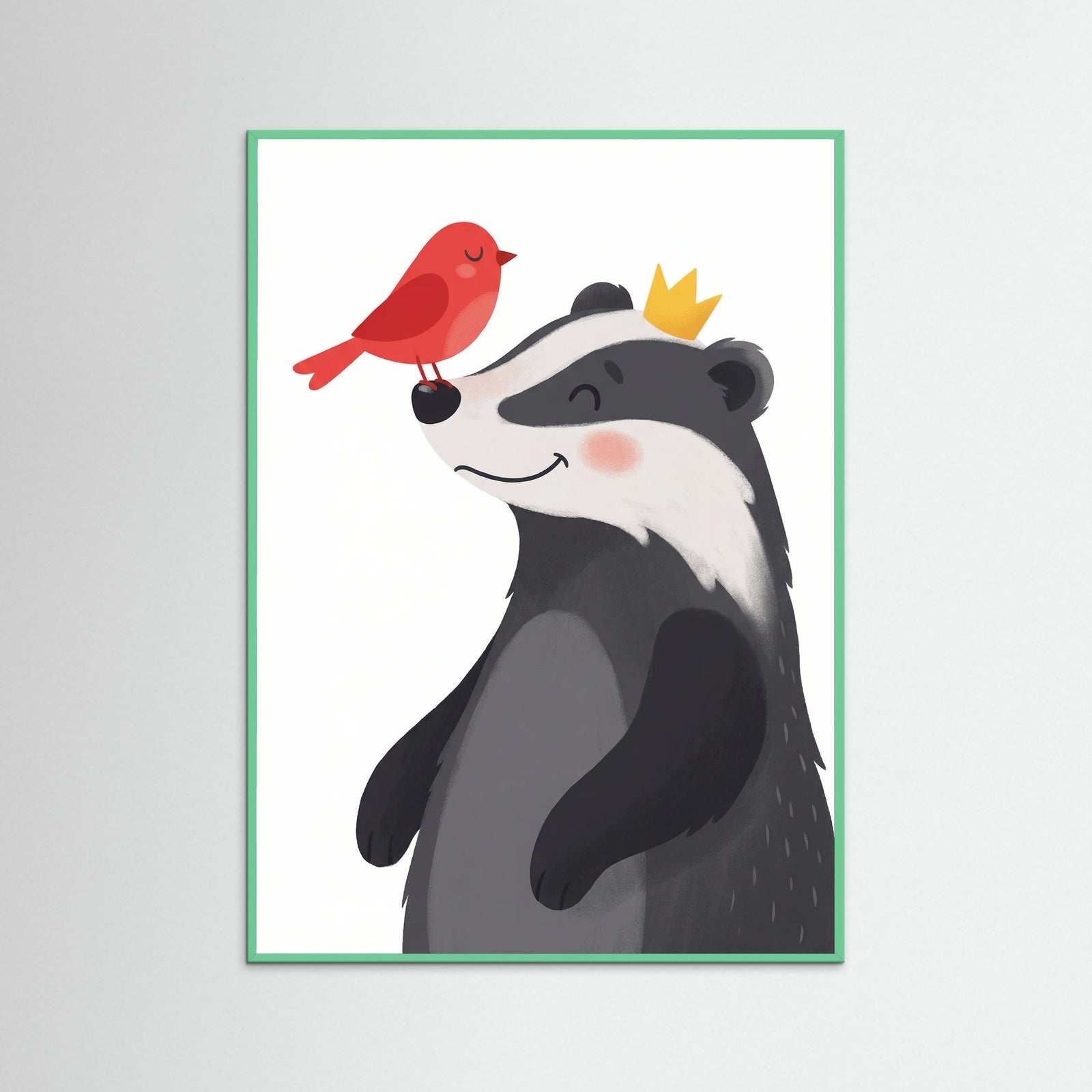 Mint Wood Joyful Balloon