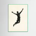 Mint Wood Joyful Dance Silhouette