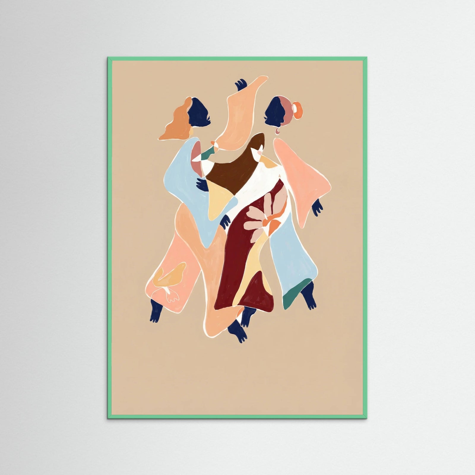 Mint Wood Joyful Embrace