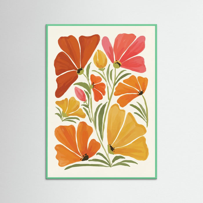 Mint Wood Joyful Petals