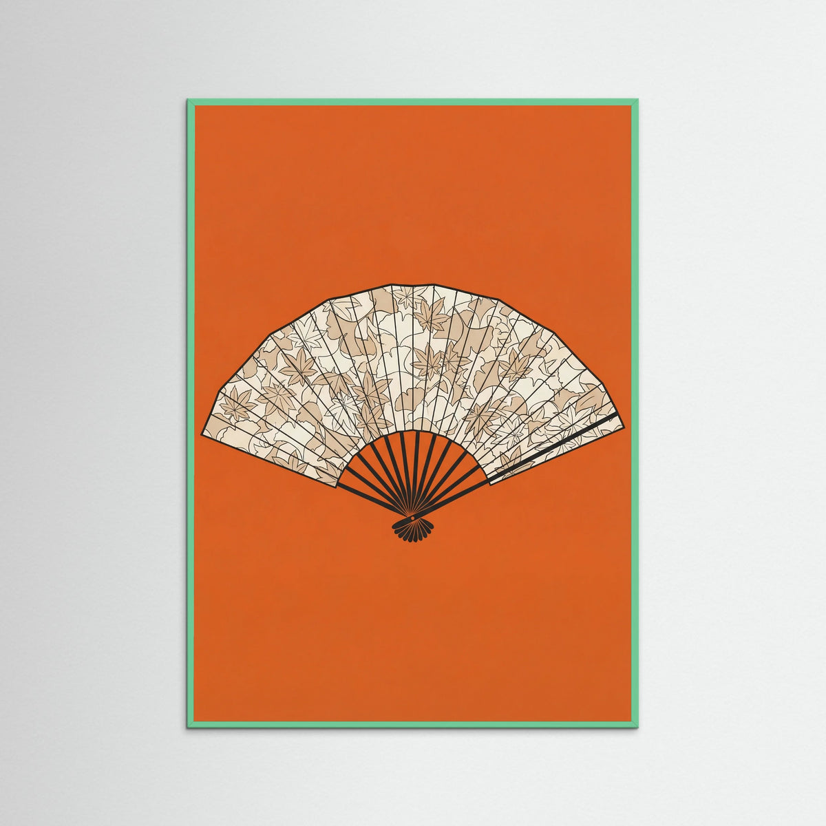 Mint Wood Kimono Elegance