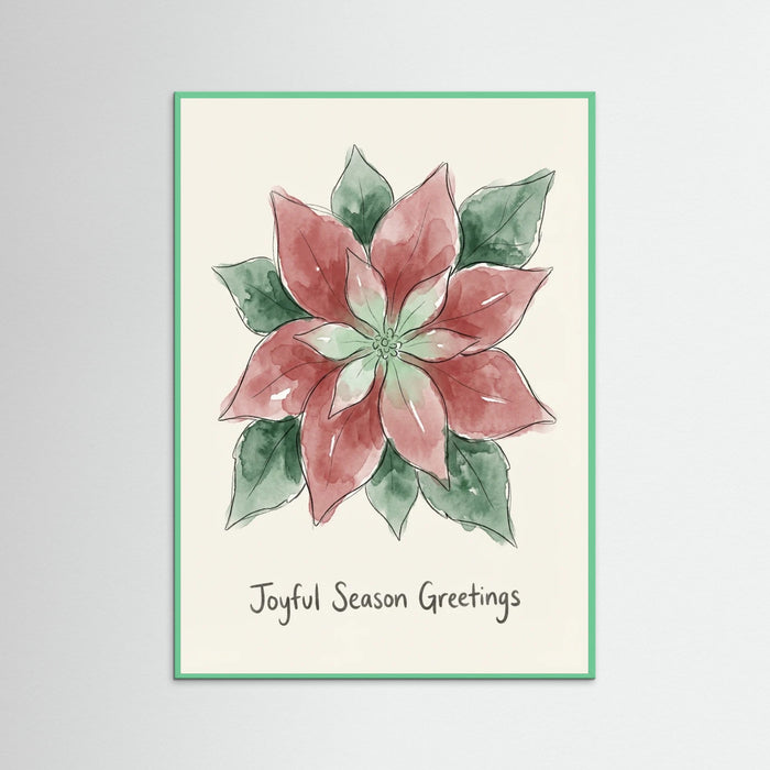 Mint Wood Kissmas Bloom
