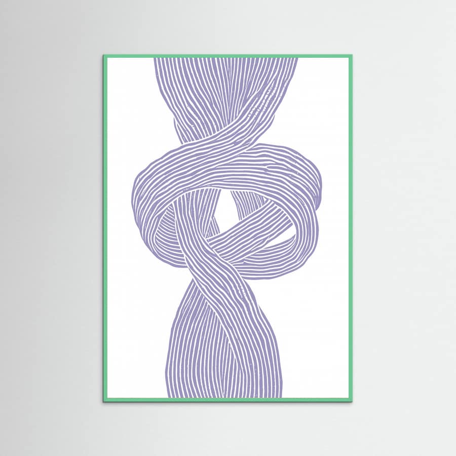 Plakat Knots No 1 – plakat i druk artystyczny