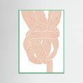 Knots No 2 Poster – poster and art print