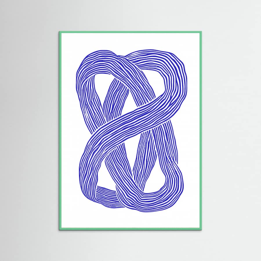Knots No 3 Poster – Poster und Kunstdruck