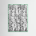 Mint Wood LINEAR Poster