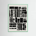 LINO CUT COMPOSITION Poster – poster and art print