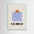 Affiche La Mer Abstract Ocean Poster No. 03 – affiche et impression d’art