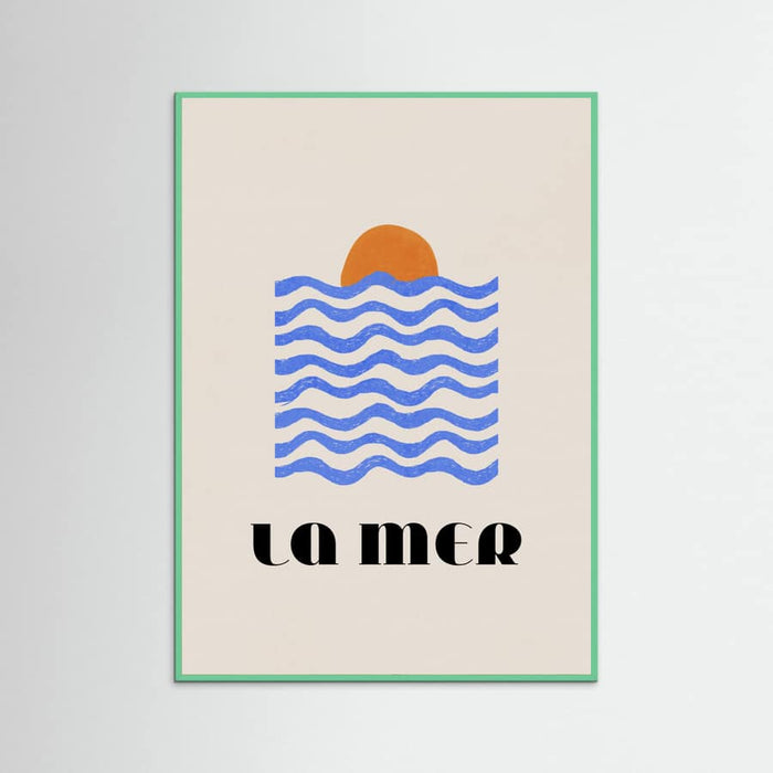 Affiche La Mer Abstract Ocean Poster No. 03 – affiche et impression d’art