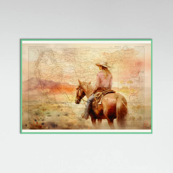 Mint Wood Land of the Brave Poster