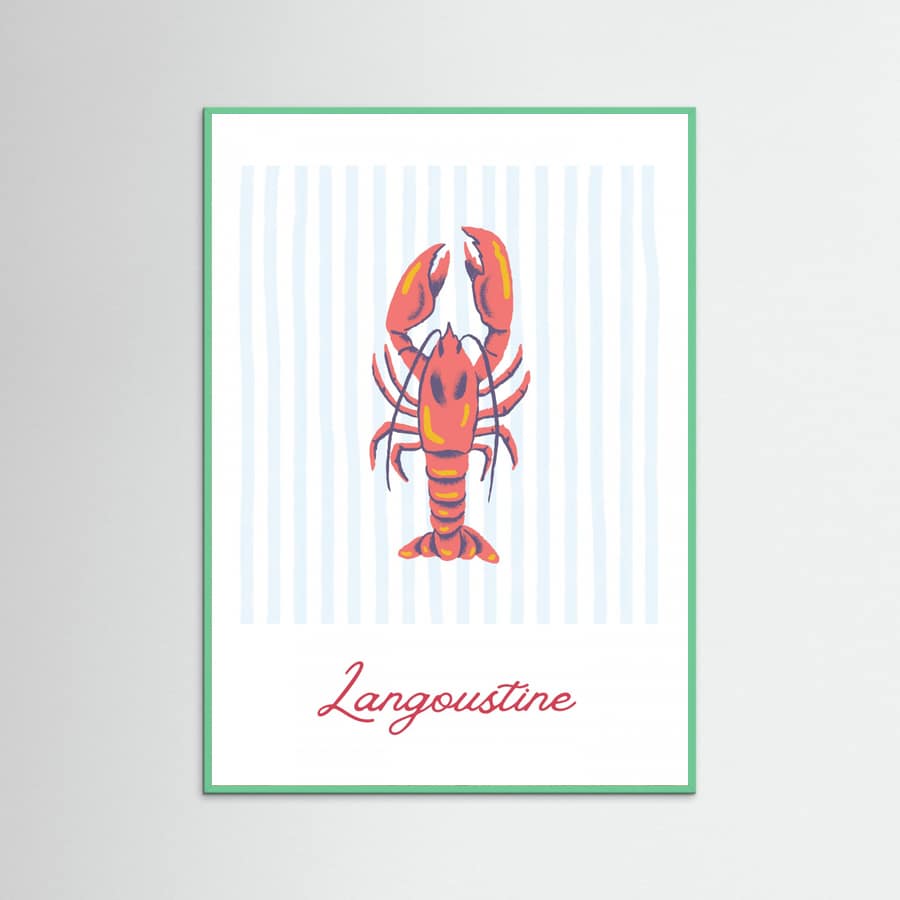 Póster Langoustine – póster e impresión artística