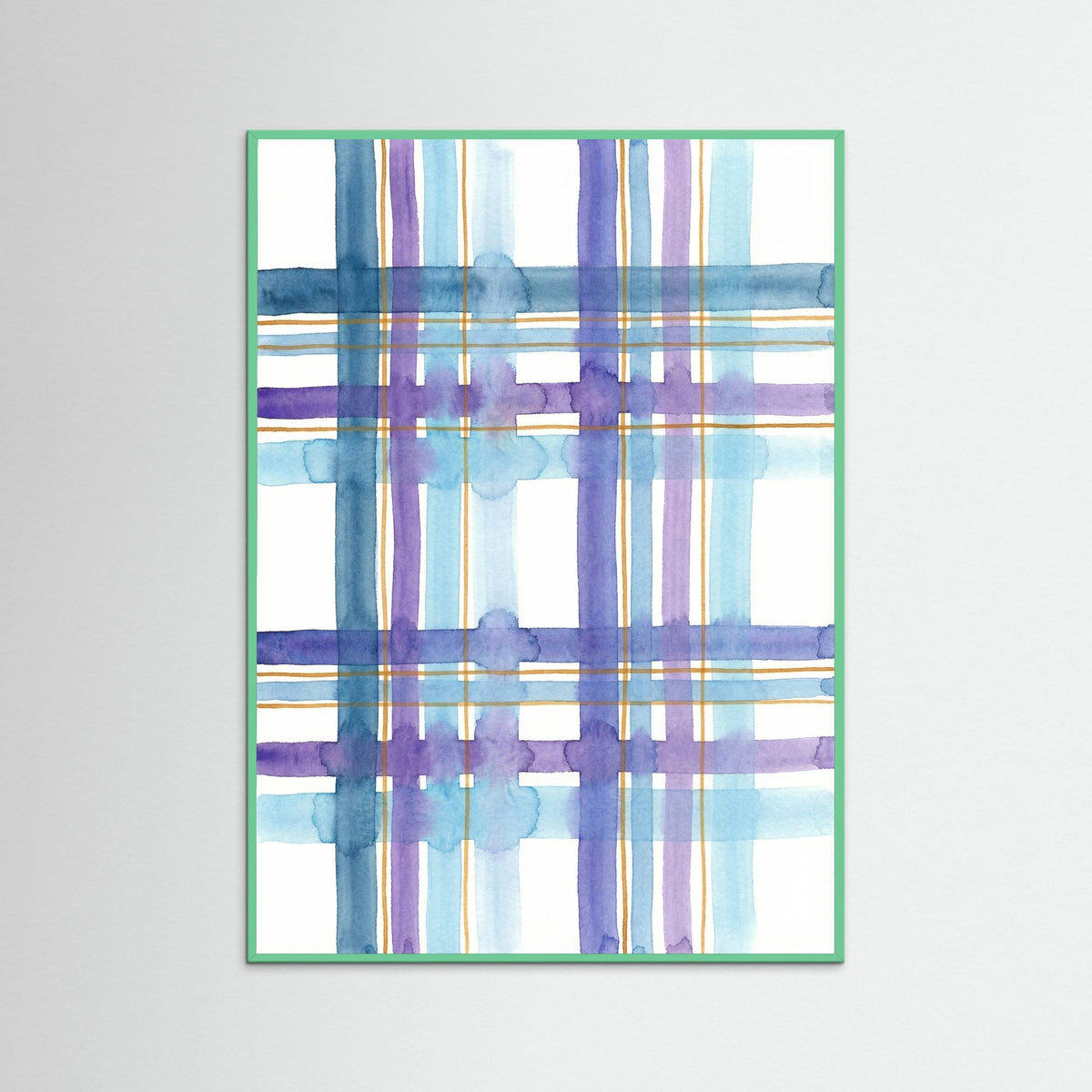 Mint Wood Lattice Hues