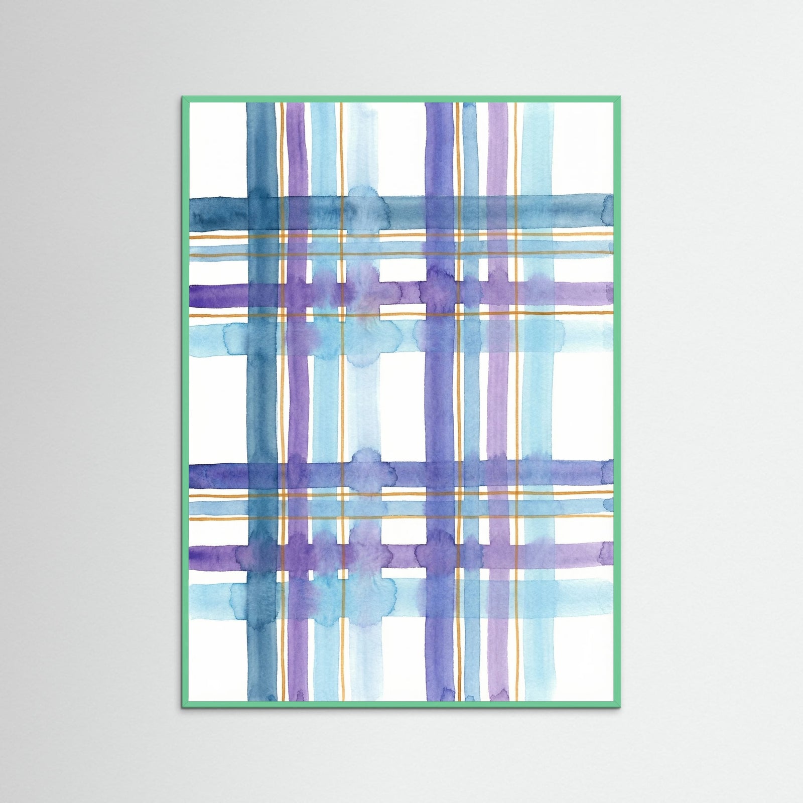 Mint Wood Lattice Hues