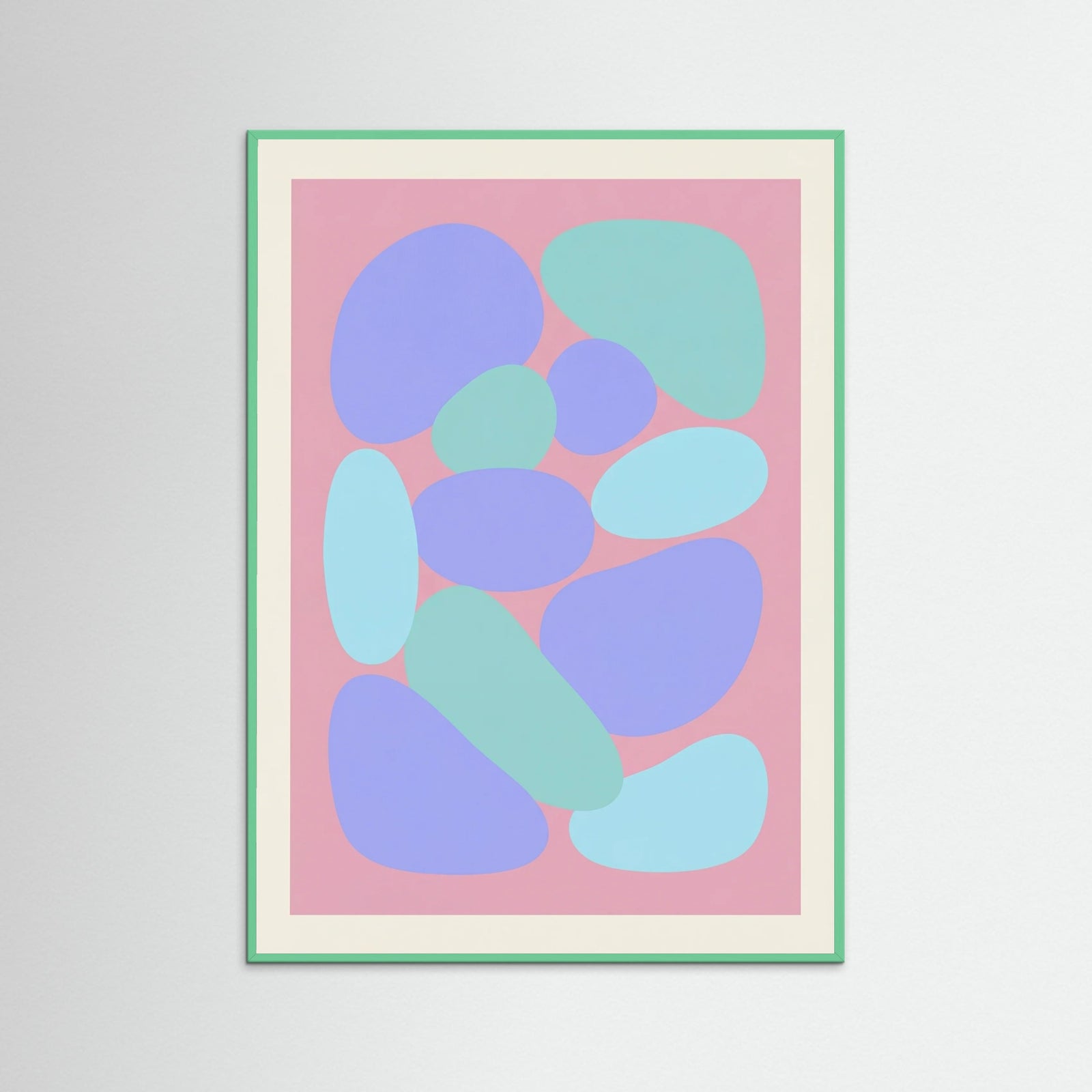 Mint Wood Lavender Coral