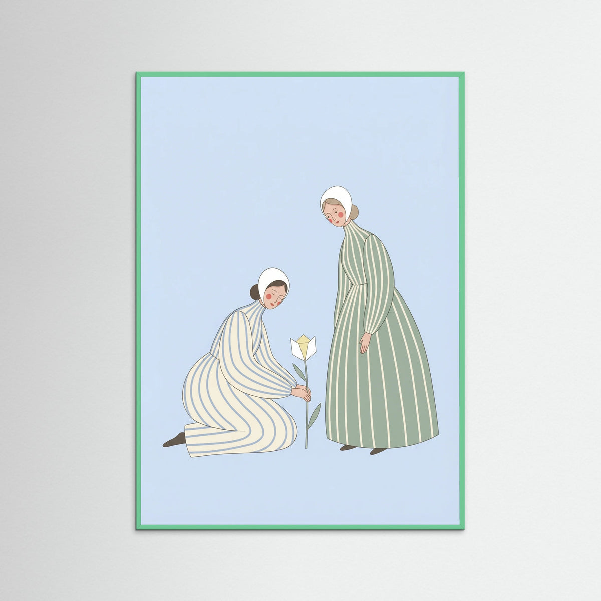 Mint Wood Lavender Garment Woman