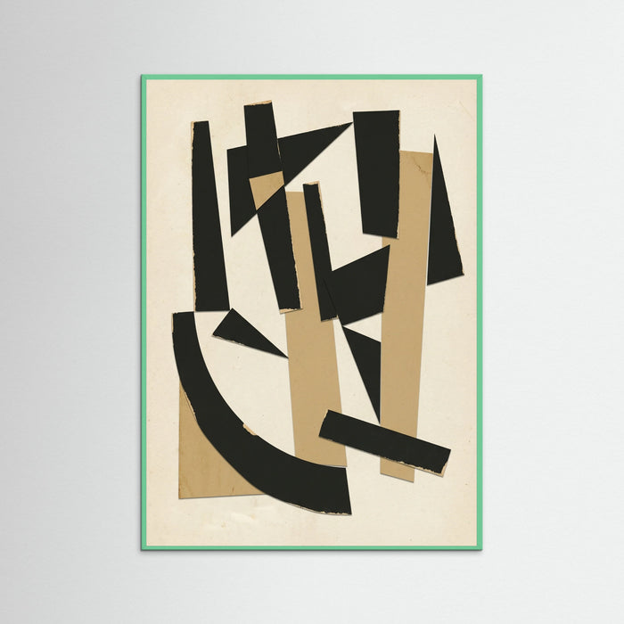 Mint Wood Layered Forms