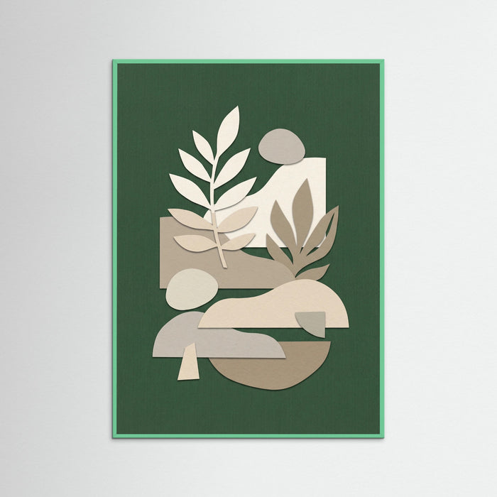 Mint Wood Layered Forms