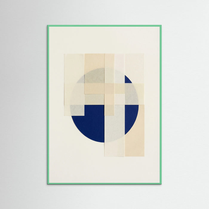 Mint Wood Layered Geometry