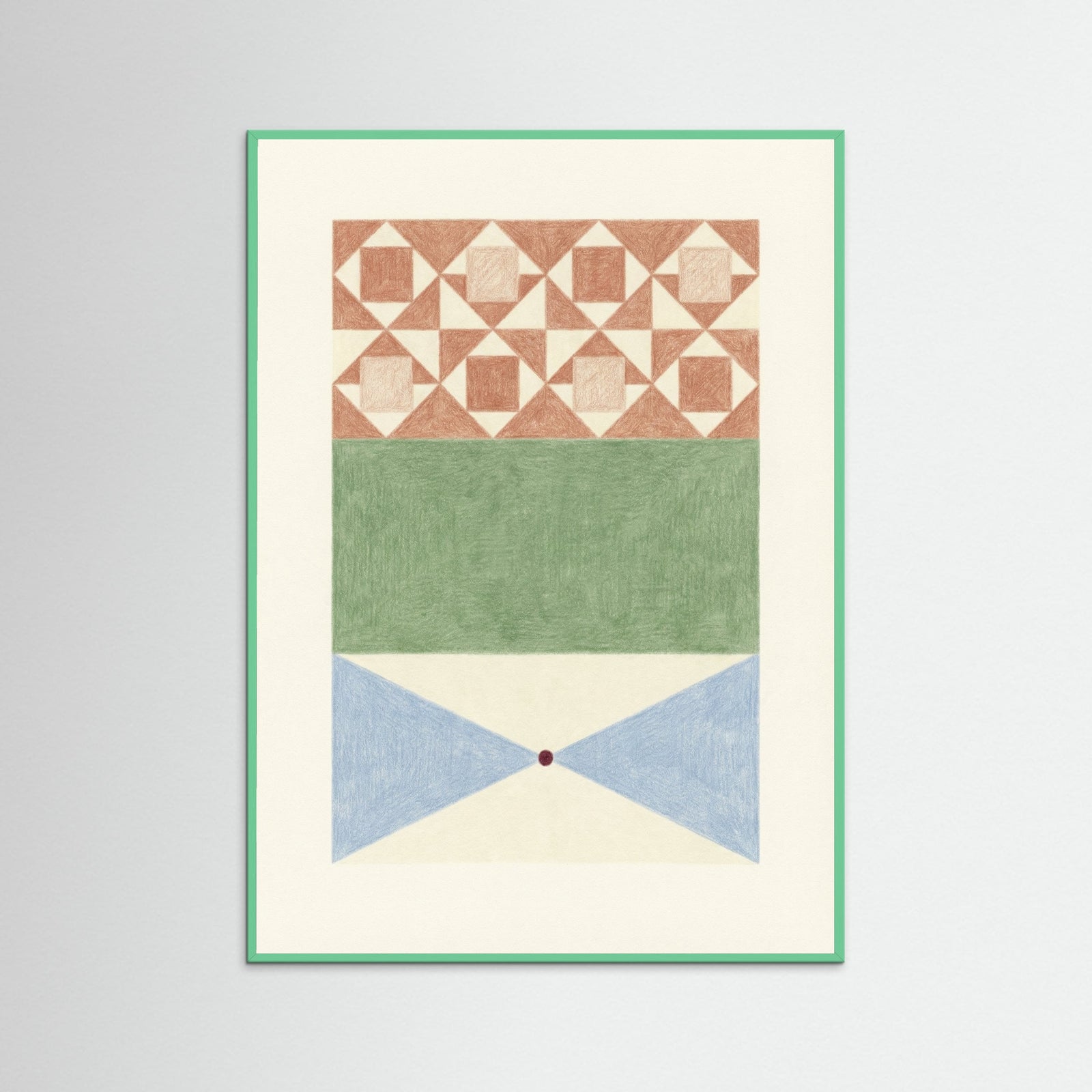 Mint Wood Layered Harmony