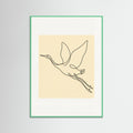 Mint Wood Le Chien Line Art