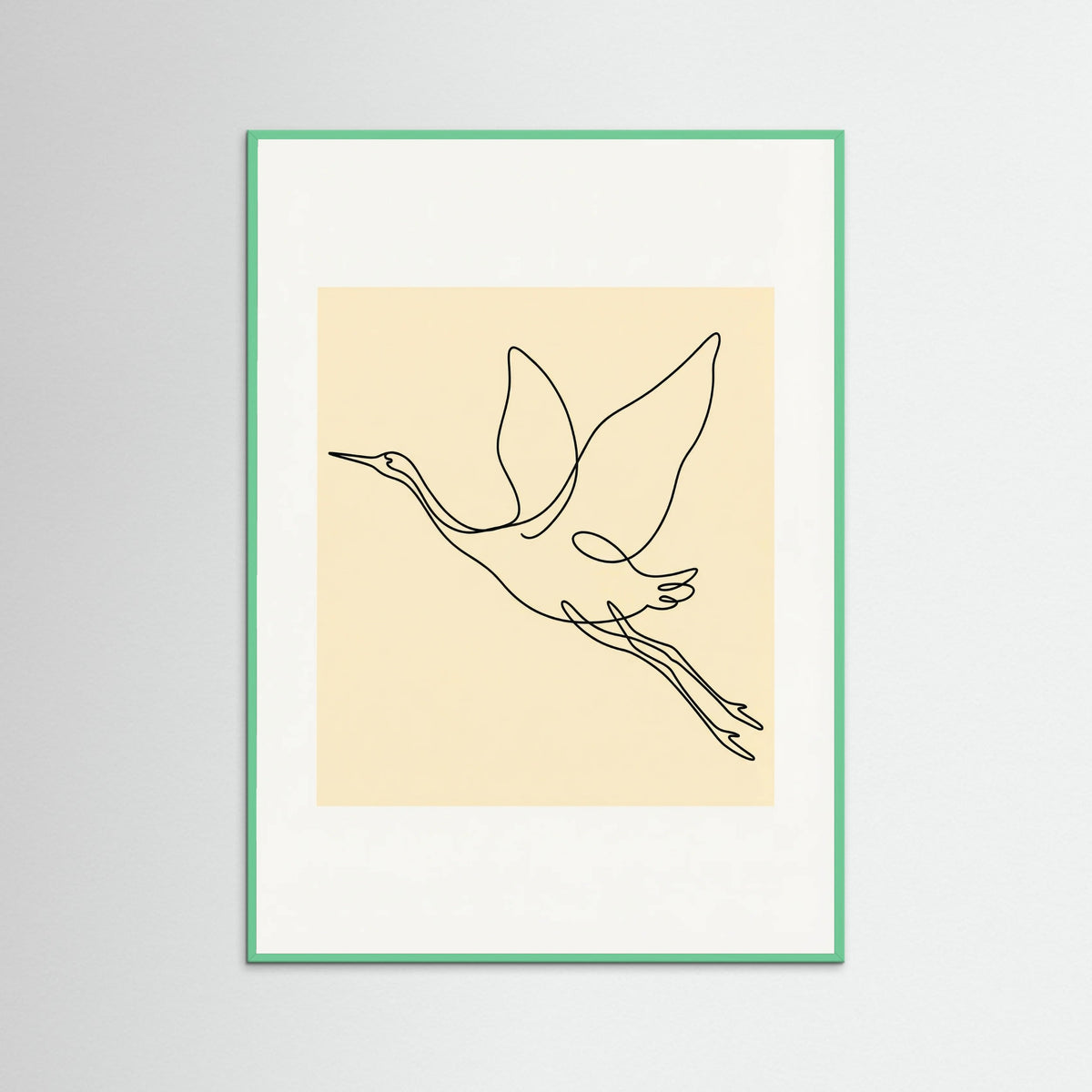 Mint Wood Le Chien Line Art