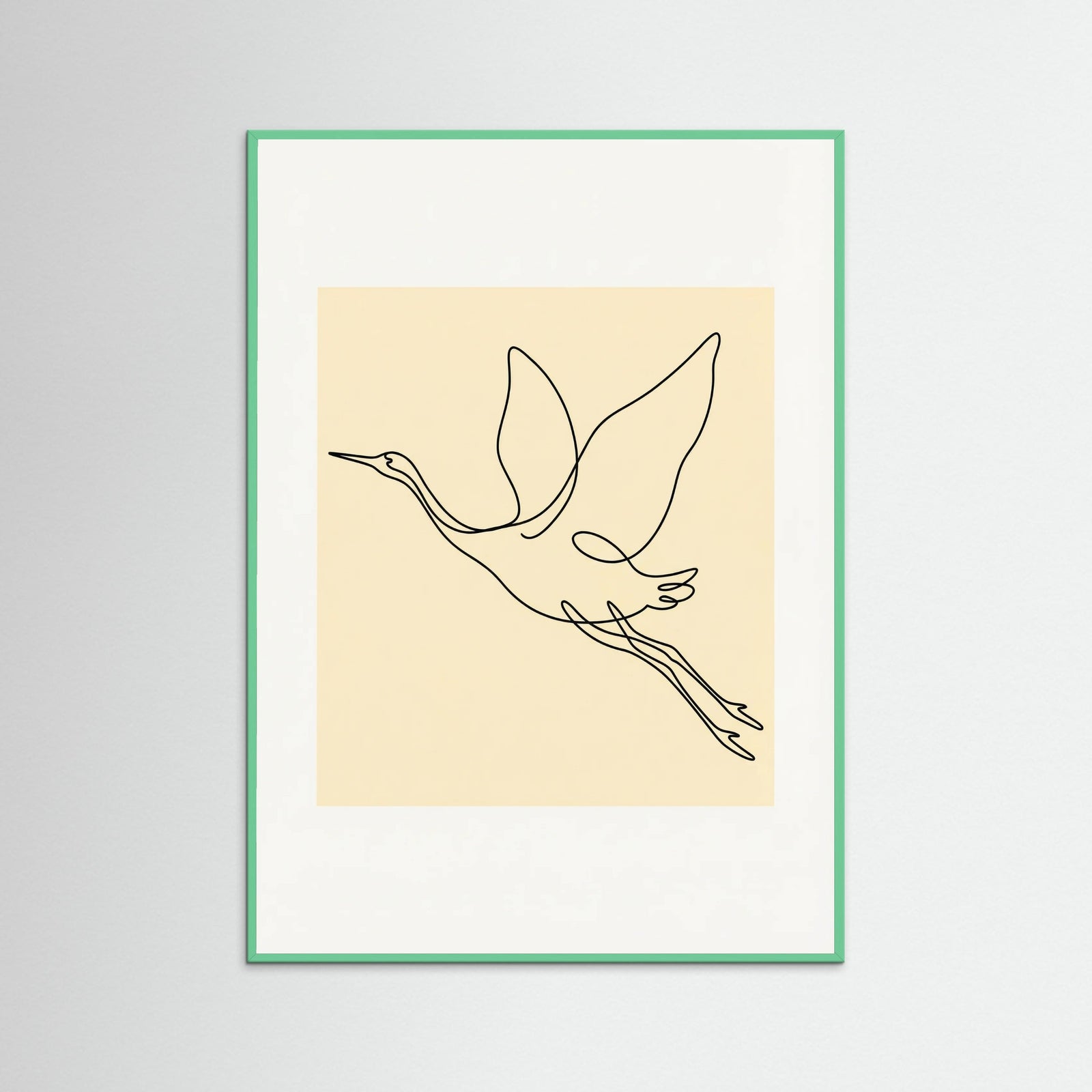 Mint Wood Le Chien Line Art