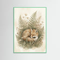 Mint Wood Leafy Serenity