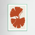 Mint Wood Leafy Silhouette