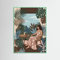Mint Wood Leisurely Tropical Brunch